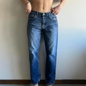 Blue denim jeans 34x30